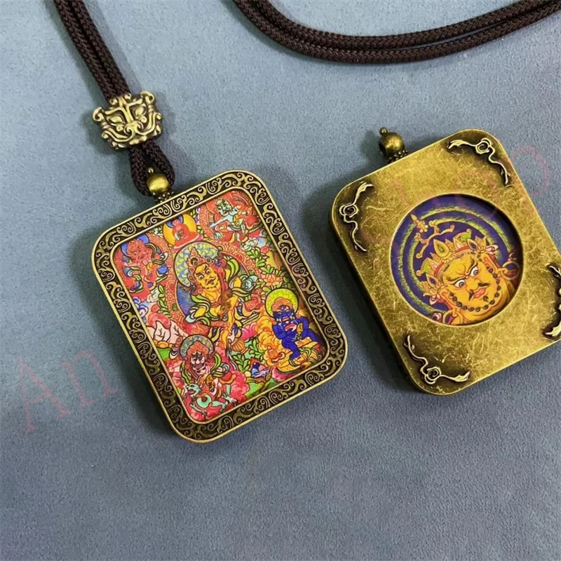 

Tangka double-sided pendant, zodiac necklace, men's and women's necklaces