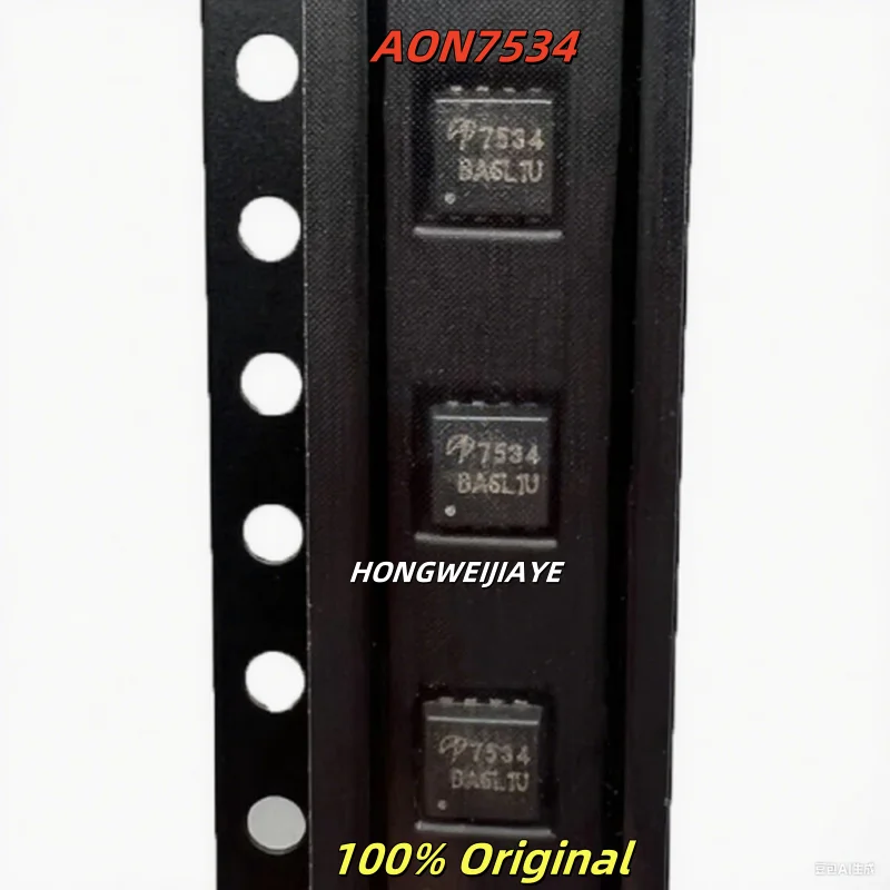 10PCS 100% New AON7534  AONR32342C DFN3x3 Brand New Original Chips ic