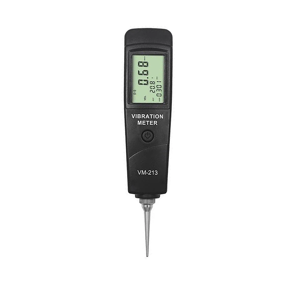 Pen Vitiometer VM-213 Motor Mechanical Failure Acceleration Speed Displacement Digital Vibration Tester 0.1m/s²~300.0m/s²