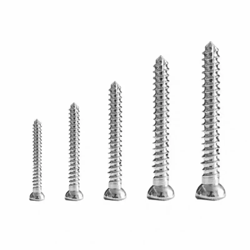 10Pcs Stainless Steel Self-tapping Screws For Small Animals And Pets