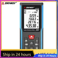 FANYUE Laser Distance Meter 40M/50M/120M Digital Tape Measure Precision Rangefinder With Distance/Area/Volume/Self-calibration