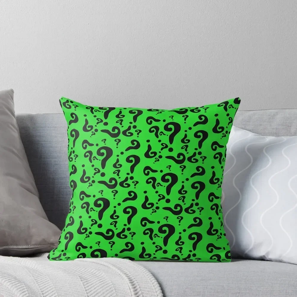 The Riddler Throw Pillow pillow cover christmas Cushion Covers For Living Room Sofa Cushion Pillow Cases Decorative