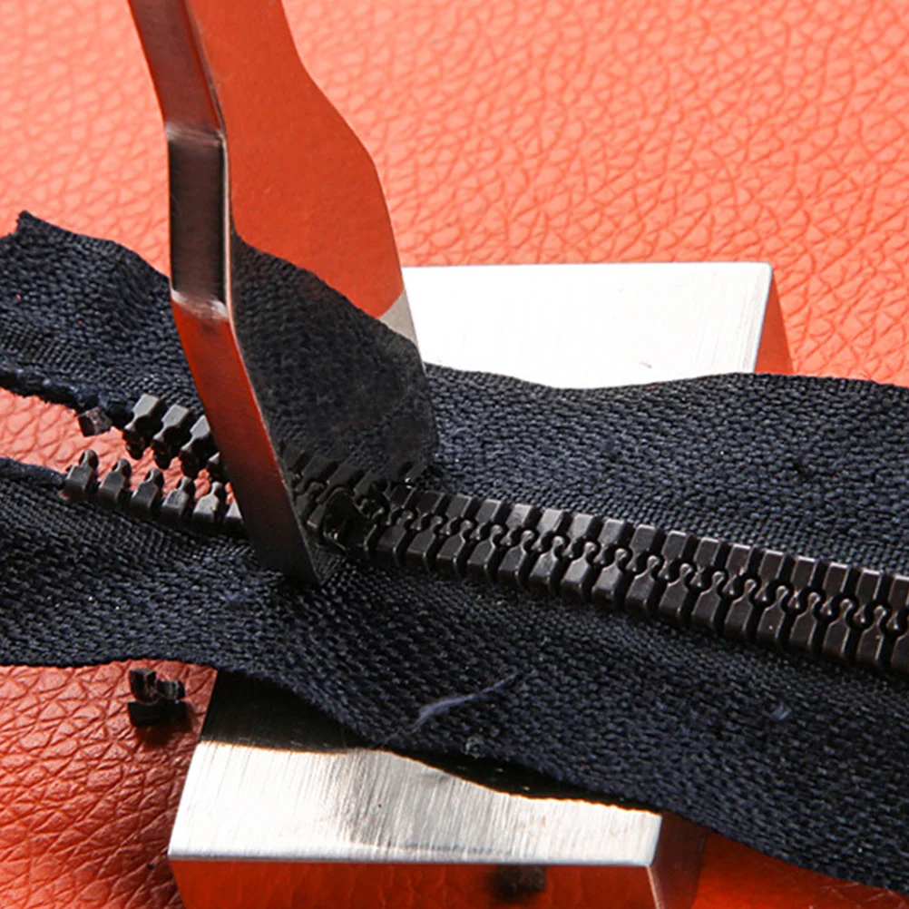 

Zipper Teeth Remover Tool Metal Diy Sewing Gear Remove For Jacket Bag Clothing Crafts Zipper Repair Tool