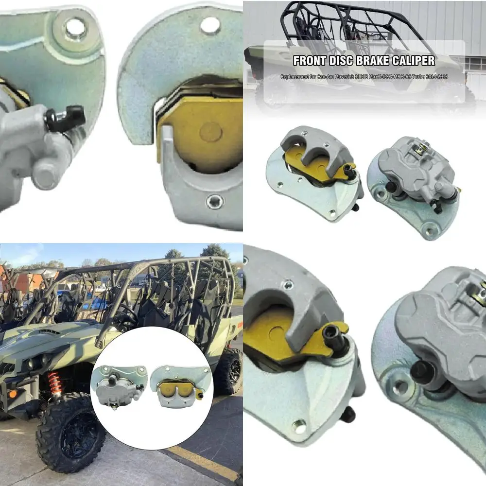 

705601128 705601129 Левый и правый передний дисковый тормозной суппорт, совместимый с Can-Am Maverick 1000R Max X-DS X-MR X-RS Turbo 2014-201
