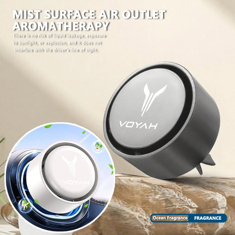 Difusor de aroma circular para salida de aire del coche, perfume de aromaterapia para Voyah Free SUV I-Land Dreamer Passion 2021 2022 2023 2024