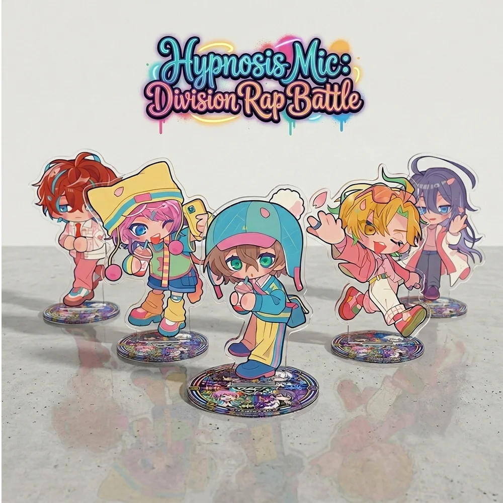

Hypnosis Mic: Division Rap Battle Aohitsugi Samatoki Amemura Ramuda 10CM Cute Anime Acrylic Stand keychain Desk Decor Fans Gift