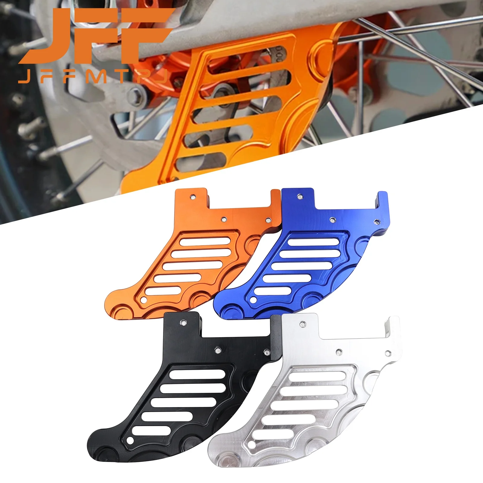 Rear Brake Disc Guard Protector For Husqvarna TE FE TC FC FX For KTM SX SXF EXC EXC F XC XCF XCW XCFW 125-530 500 450 2004-2024