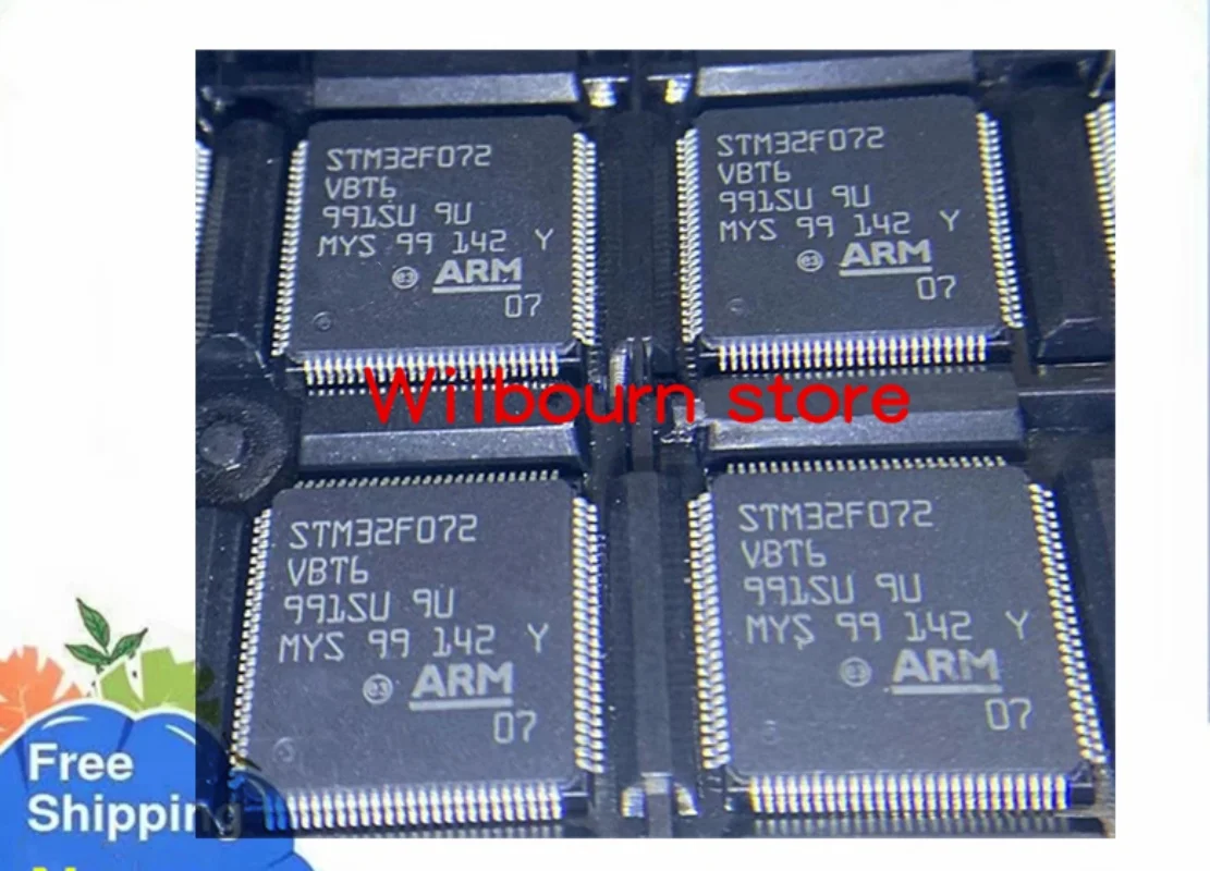 New original 5PCS/LOT STM32F072VBT6 STM32F072 VBT6 LQFP100