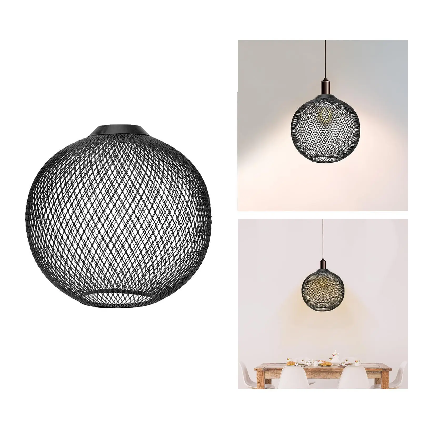 Impact-resistant Pendant Lamp With Non-deformable Structure Pendant Lights Metal Lamp Shade