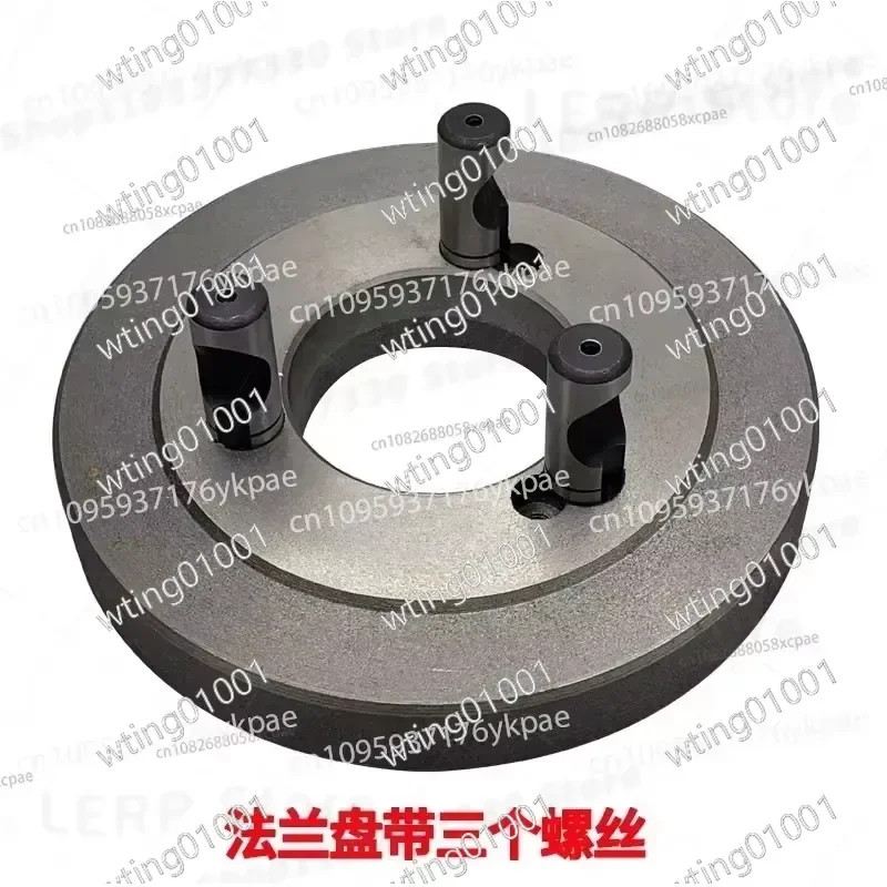 for Lathe Spindle Flange 3 Jaw Chuck Adapter Plate 160mm D4 Mount 200mm D4 Interface High Precision Metalworking Conversion view 5