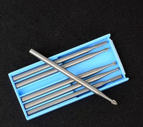 Nuclear carving carving  olive core wood micro  drill bit wood  knife tool tooth machine woodworking