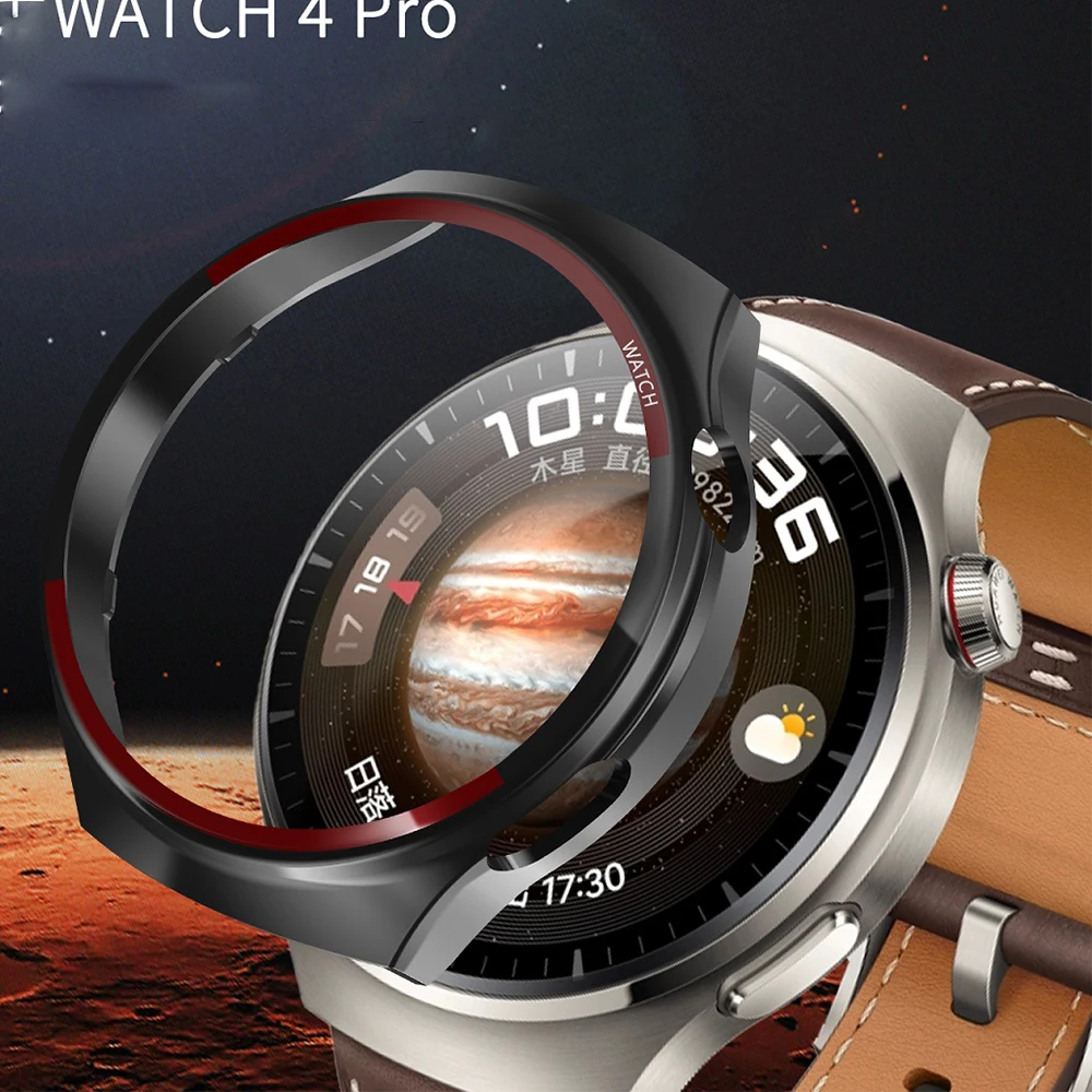 BEHUA Protective Case For Huawei Watch 4 Pro Instant Space Exploration Edition watch Protector Hollow shell Protection Cover