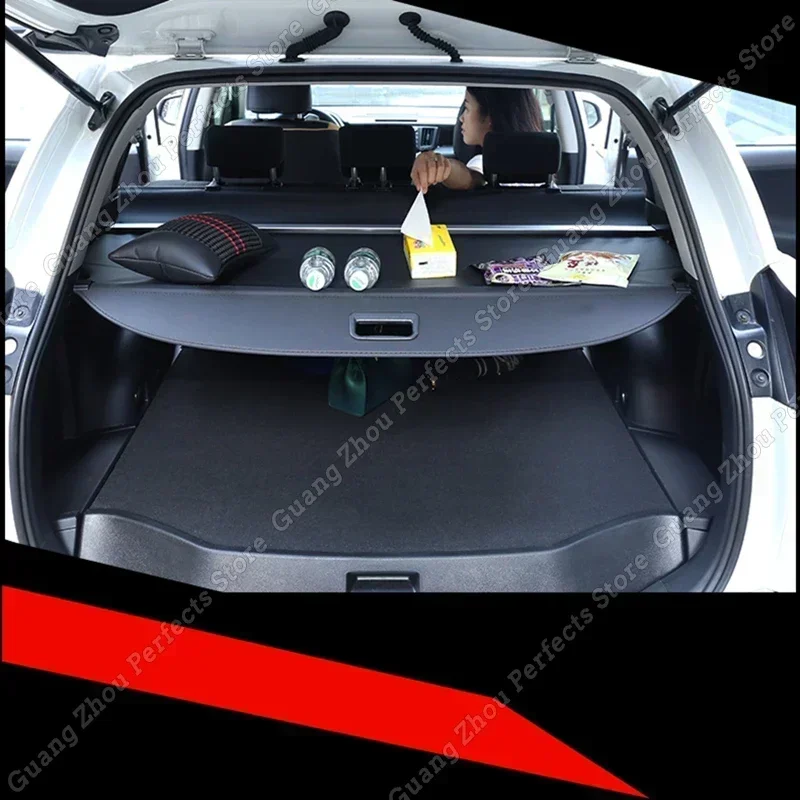 Rear Cargo Cover For Hyundai ix35 2010-2016 2017-2021 Leather Canvas Retractable Trunk Bulkhead Curtain Modified Accessories