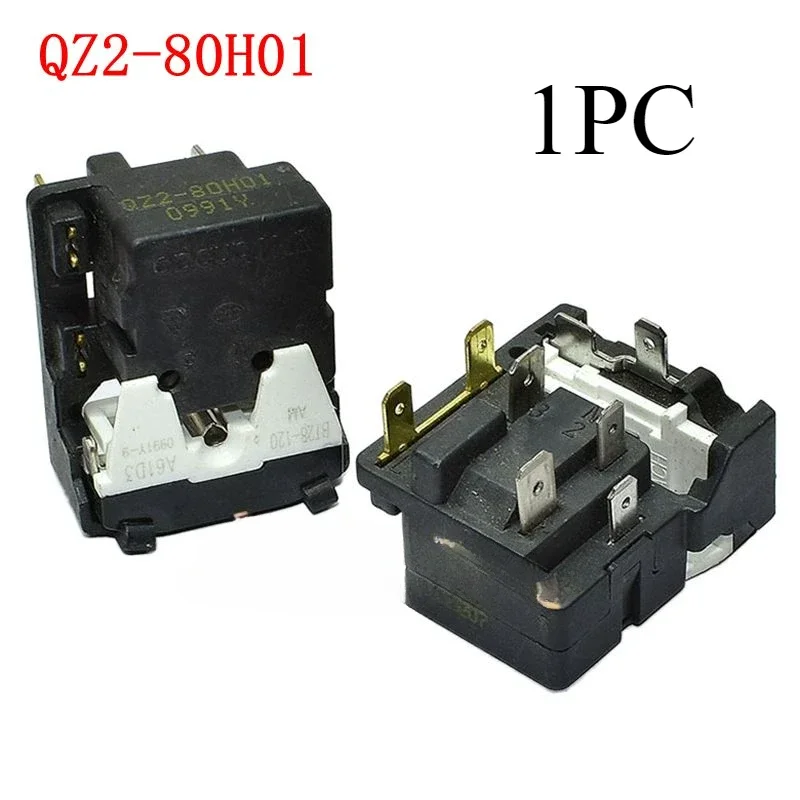 

1pcs Refrigerator compressor parts PTC starter QZ2-80H01