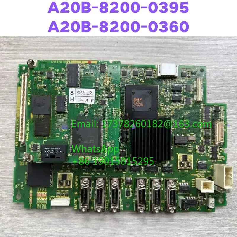 

Используемый комплект A20B-8200-0395 и A20B-8200-0360 Печатная плата протестирована в порядке.