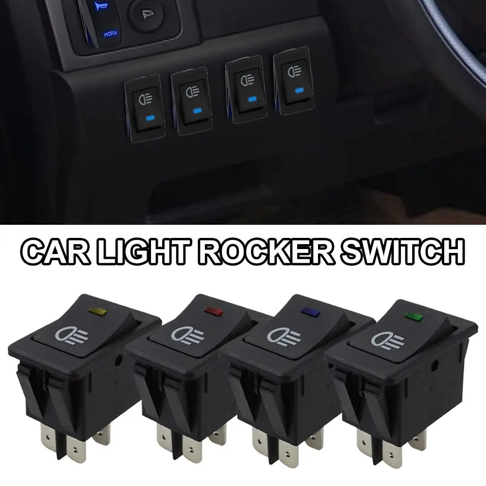 車の改造ボートヘッドライトスイッチ LED ライト 12V スイッチ反り 35A プレートランプロッカースイッチ車のフォグスイッチ L3X3