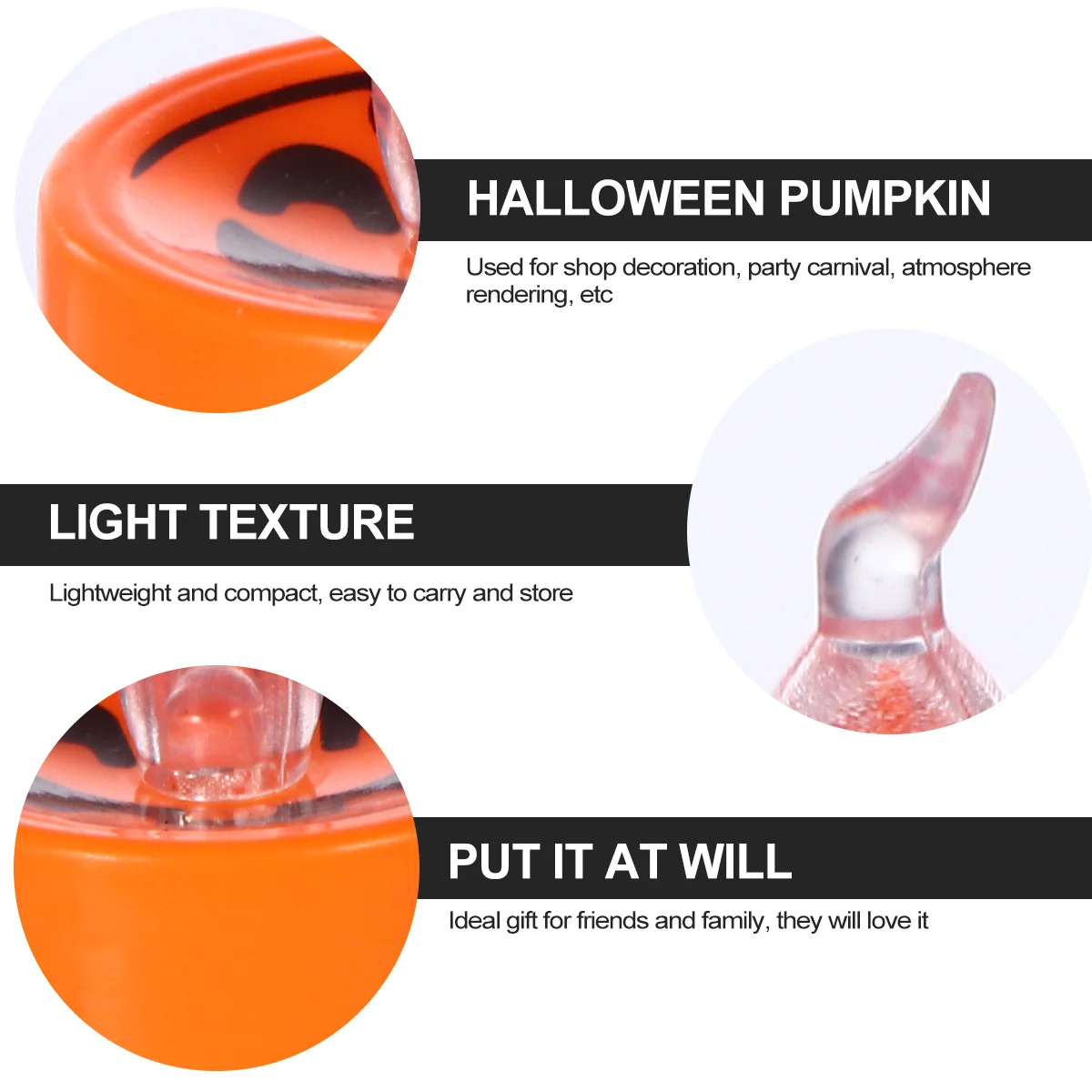 

6Pcs Spider Lamps Halloween Decorative Lights Mixed Style Assorted Color Great Party Decorations Halloween Lamp