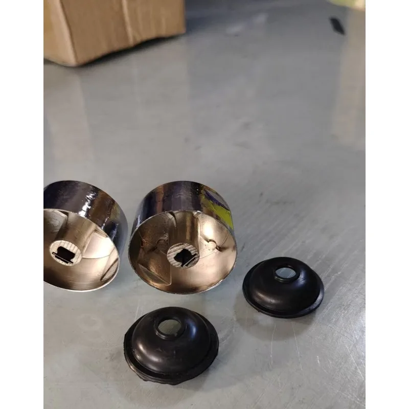 

Подходит для универсальной газовой плиты, ручки переключателя, сжиженного природным, настольного компьютера, аксессуаров для кнопок зажигания, 2 шт.