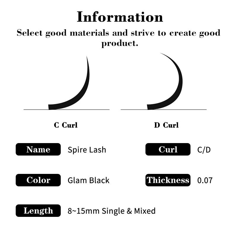 가짜 속눈썹 재고 정리 세일, 프리메이드 엘프 속눈썹 코믹 스파이어 코스프레 C/D 컬 소프트 플루마 속눈썹 연장