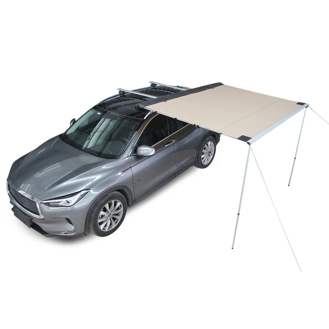 

Outdoor Camping Awning Rain Fly Sun Shade Car Tent Sun Shelter Waterproof Awning with Customized Logo