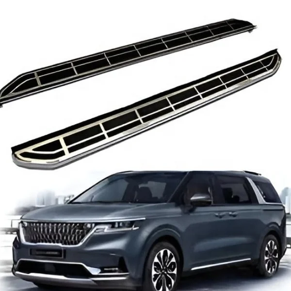 

SUV Car Pedal Accessories Fixed Side Step Running Board Nerf Bar for KIA Carnival KA4 2021 2022