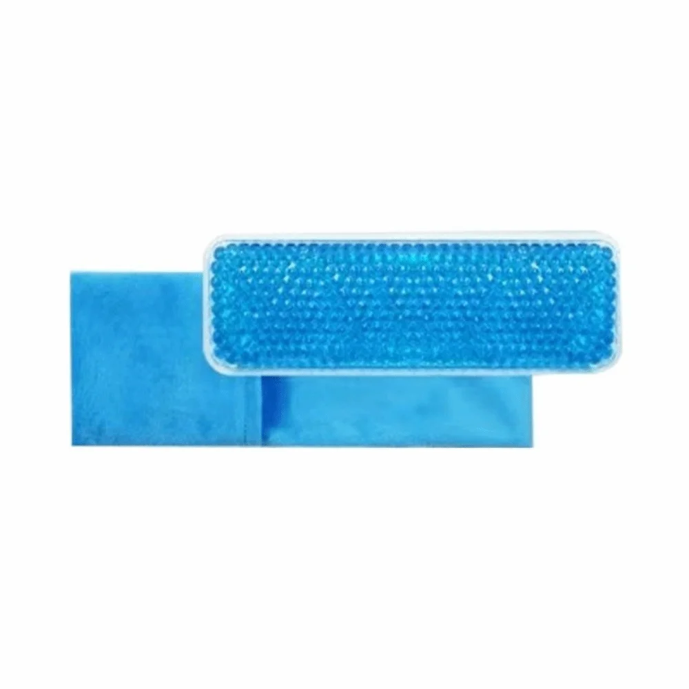 Hot Cold Dual Use Perineal Cooling Pad Flexible Gel Bead Skin Friendly Hot Cold Pad Reusable With Cloth Cover