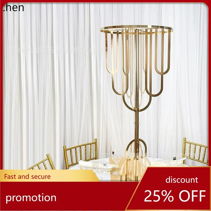 

Hxl wedding props iron art electroplating home party wedding hotel table decoration flower vase