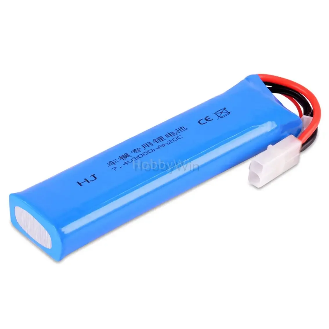 

7.4V 2S 3000mAh 20C LiPO battery KET-2P female P-TO-S for RC Racing Car Buggy Truck Truggy Speed Boat