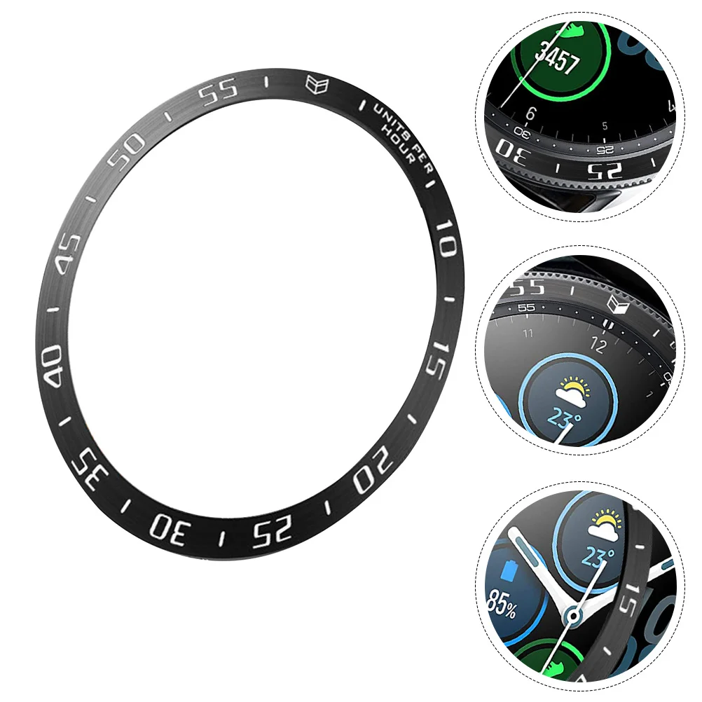 

Stainless Steel Watch Bezel Replacement Protective Case for Watch 3 45mm Durable Scratch Proof High-End Visual Upgrade