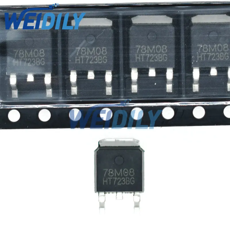 10PCS 78M05 TO-252 7805 L78M05CDT 78M06 78M08 78M09 78M12 78M15 7806 7808 7812 Three-terminal Voltage Regulator Triode New