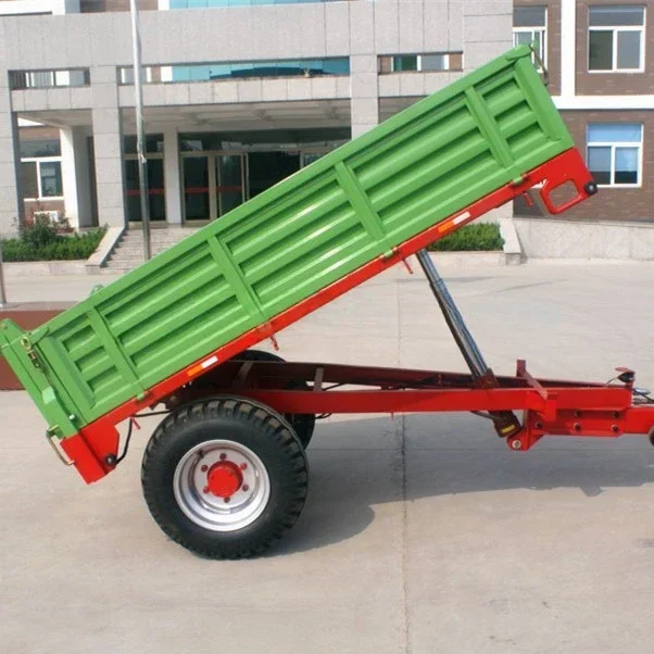 EU Aid Trailer ,1.5 Ton Agricultural Machinery Cargo Farm Trailer with CE