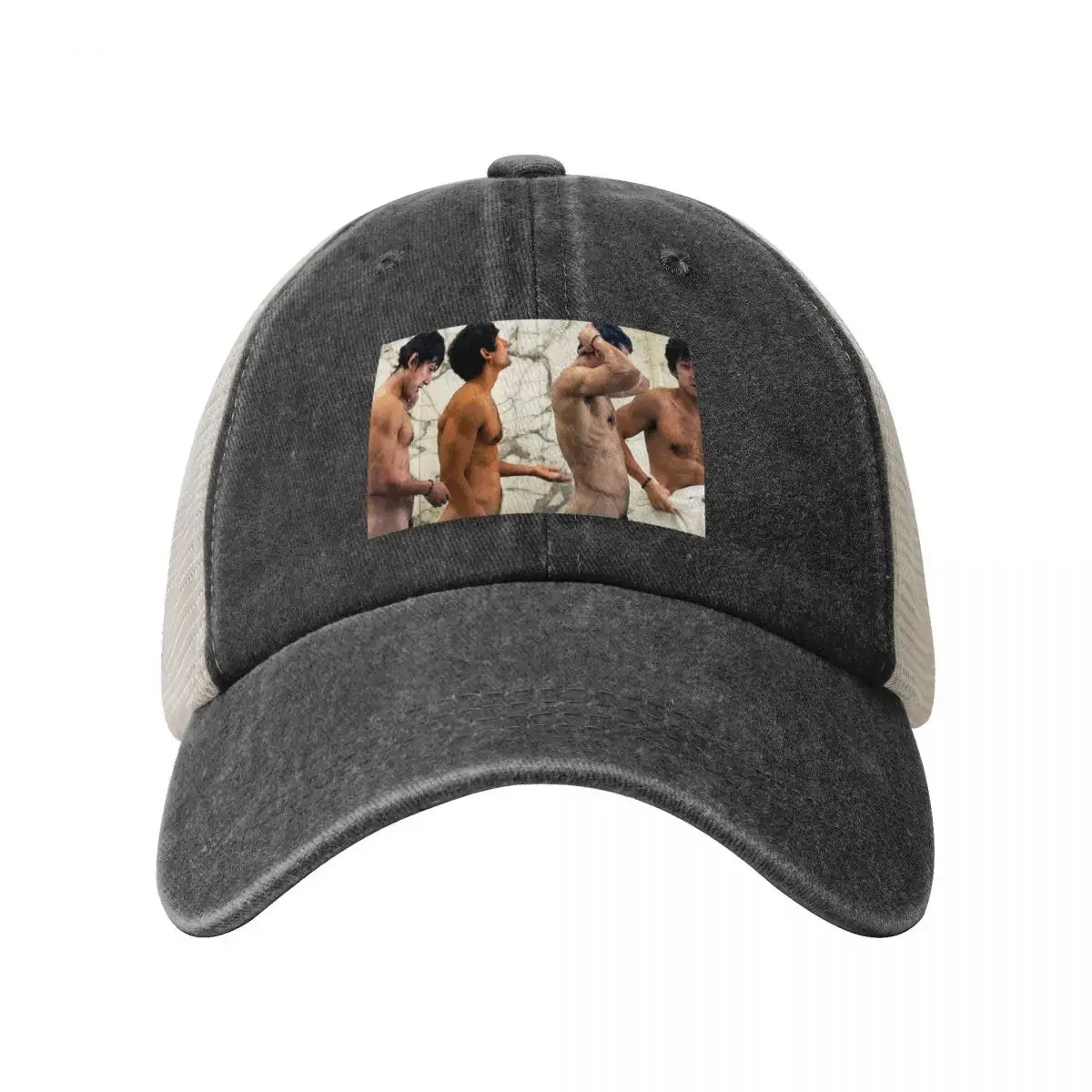 The White Lotus: Will Sharpe Shower Montage [Full Color] Baseball Cap western Hat Golf Female Men's