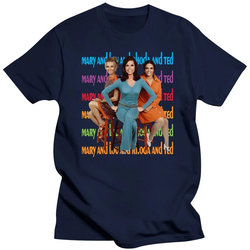 The Mary Tyler Moore Show T-Shirt Valerie Harper Rhoda Morgenstern Men Black Custom Special Print Tee Shirt