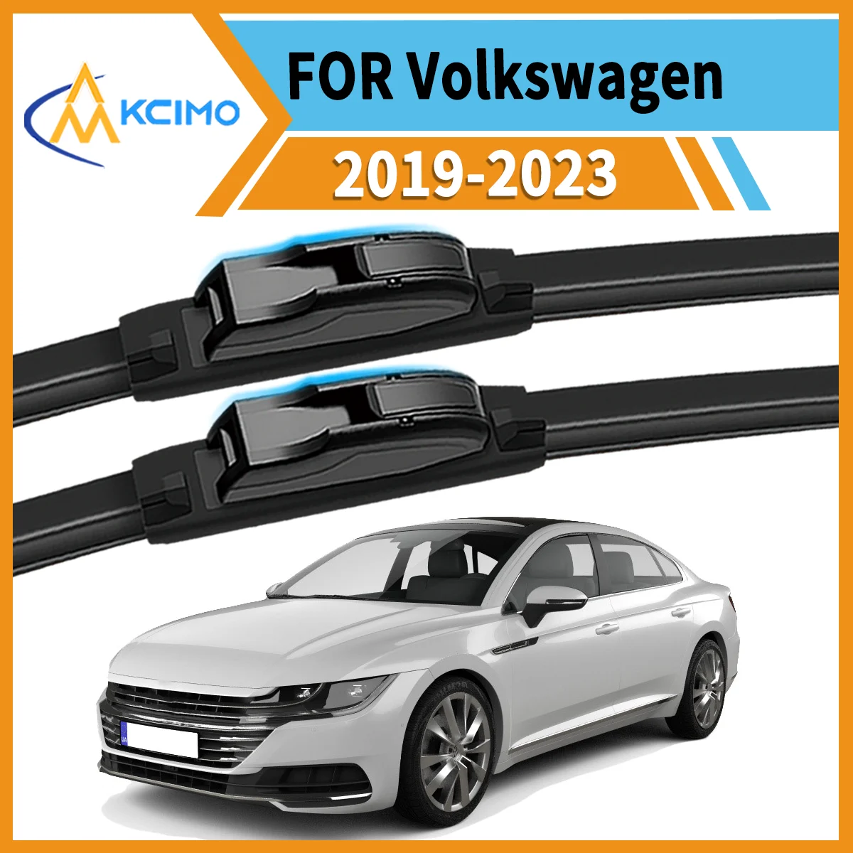 

Ultimate 2 Front Wiper Blades for Volkswagen Arteon 3H7 2019–2023 Ensures Clear Vision & Safe Driving in Rain Snow or Sun