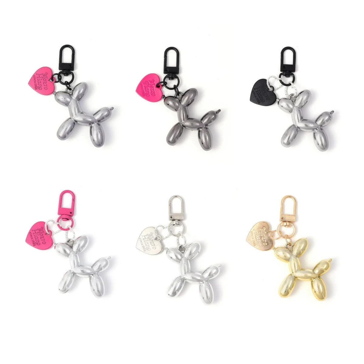 Llavero de Perro de Goma, Bonito Llavero para Bolsos, Mochilas y Carteras, Accesorios Estéticos para Mujeres y Niñas