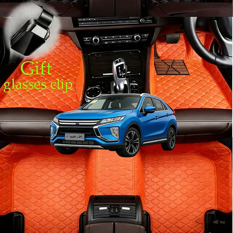 

Custom Fit For Mitsubishi Airtrek 2022 Car Floor Mats Waterproof Luxury Car accessories Carpets Covers Left /Right Hand Drive