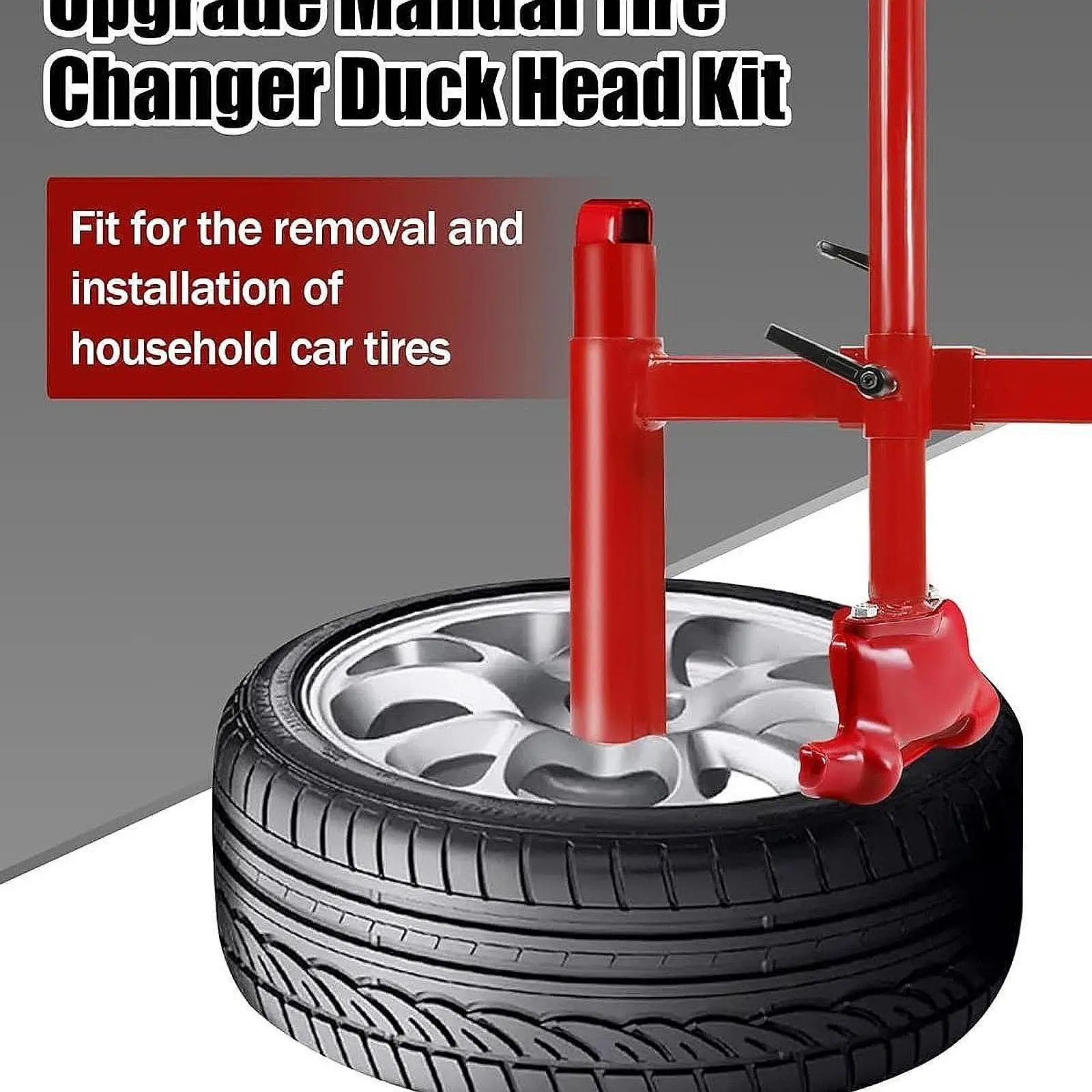 

Manual Tire Changer Duck Head Adapter Kit Labor Saving Car Wheel Change Tool
