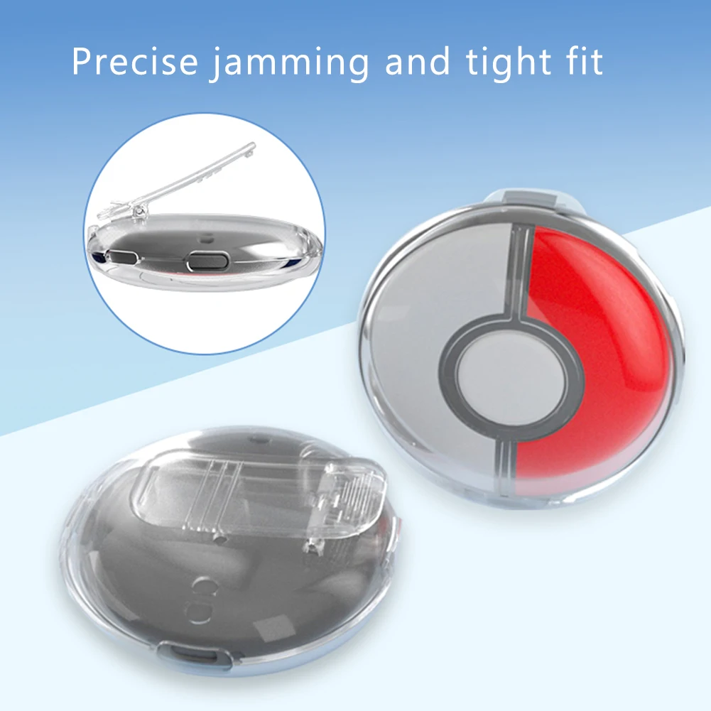 ل Pokemon GO Plus + PC شفاف حافظة متينة شاملة مشبك المحمولة واقية كم الذكية مكافحة قطرة اكسسوارات