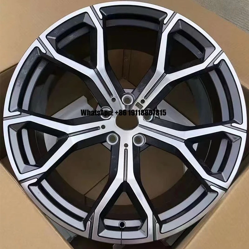 

For BMW Forged 19-22 Inch Car Rims Lightweight Modification Five Spoke Design New Condition Aluminium Alloy 35mm for X5 X6 X7