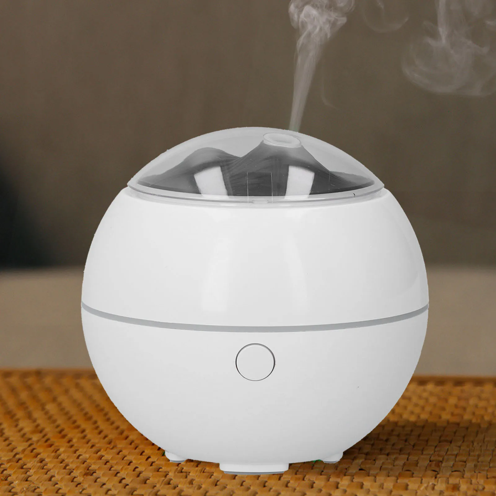 

Аромадиффузор с питанием от USB, белый 7-цветный светодиодный увлажняющий аппарат для домашнего офиса