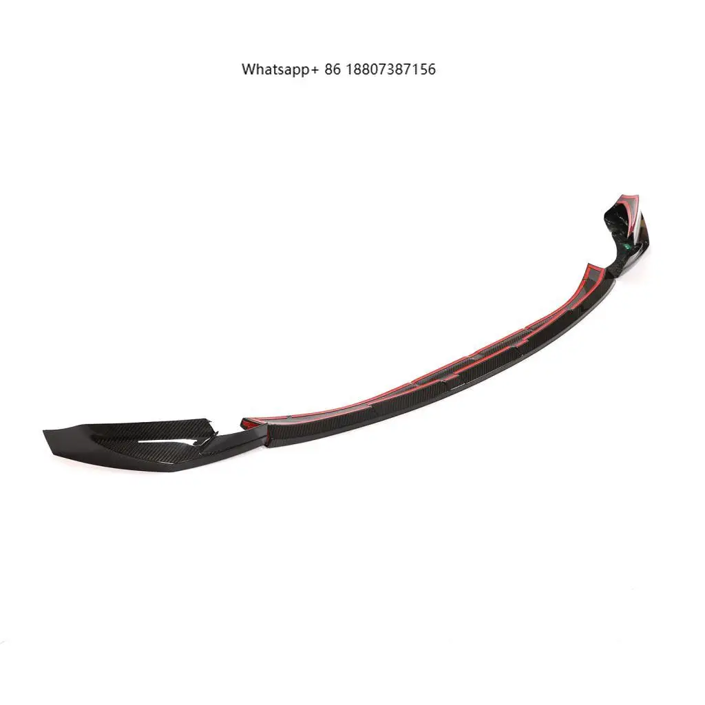 

Comfort Luxury forBMW G80 M3 G82 M4 Carbon Fiber Front Bumper Lip Splitters Universal Car Spoiler 2021 2022