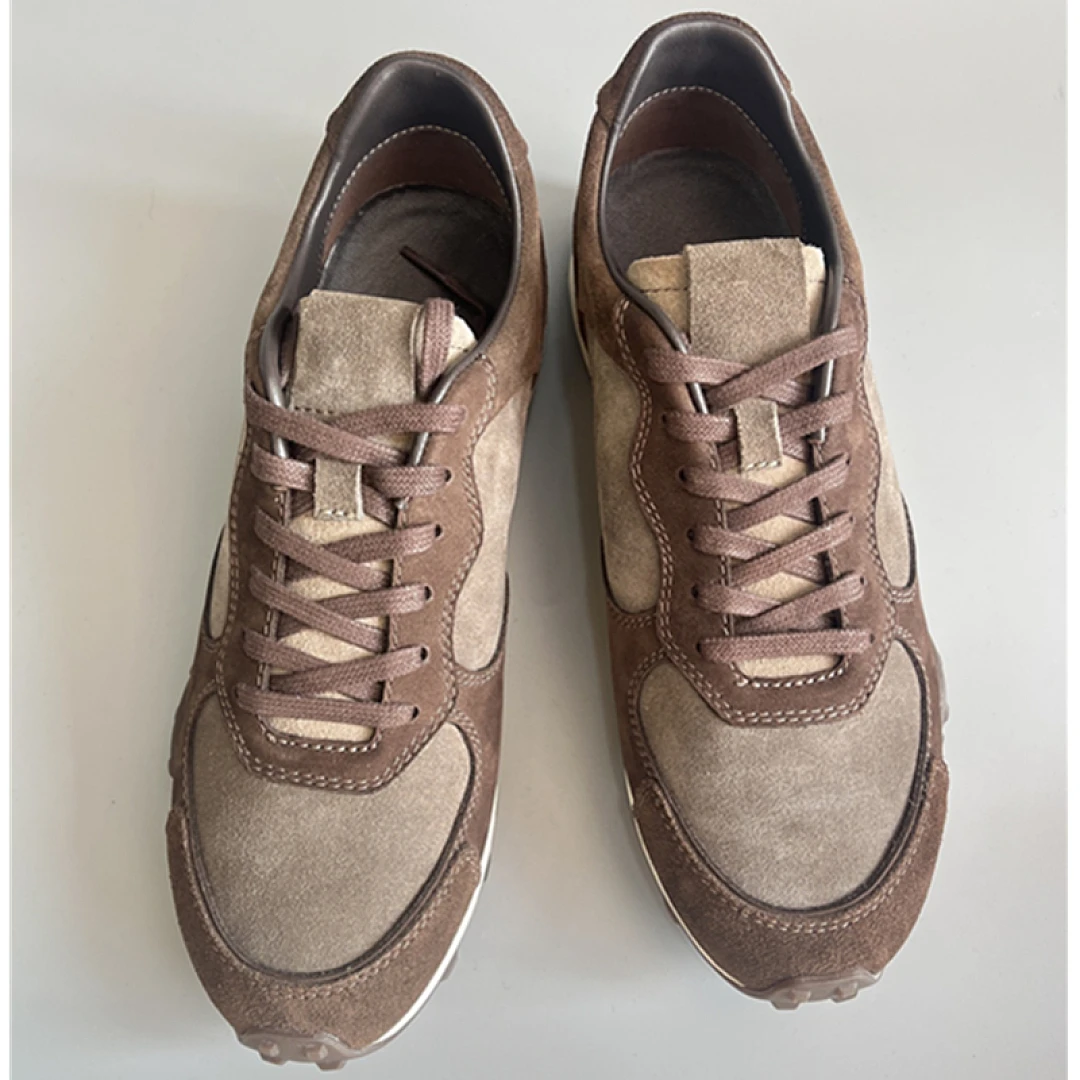 Maxdutti 2026 Fashion Shoes For Man Genuine Leather Breathable And Lightweight Men's Sneakers And Casual Shoes Male sneakers