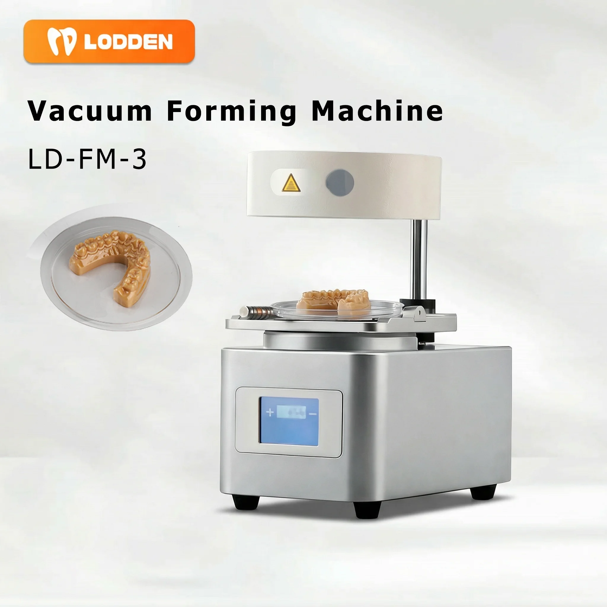 Lodden 800W Dental Vacuum Forming Machine Lab Orthodontic Laminator Vacuum Former Negative Pressure Automatic Forming Machine - view 2