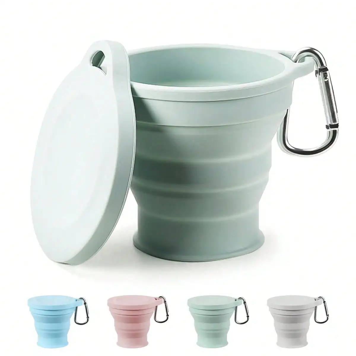 

Складная дорожная чашка, многоразовая портативная кружка для напитков для пеших прогулок, путешествий на открытом воздухе