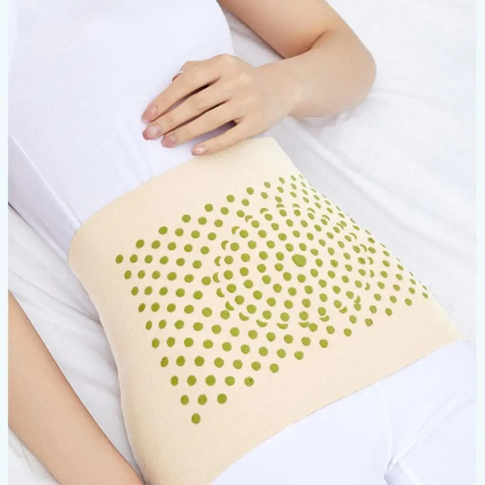 عالية الجودة الساخن Mugwort العلاج حزام دافئ التدفئة الذاتية مرونة عالية الخصر حماية أسفل الظهر قطني الظهر حزام الخصر #5