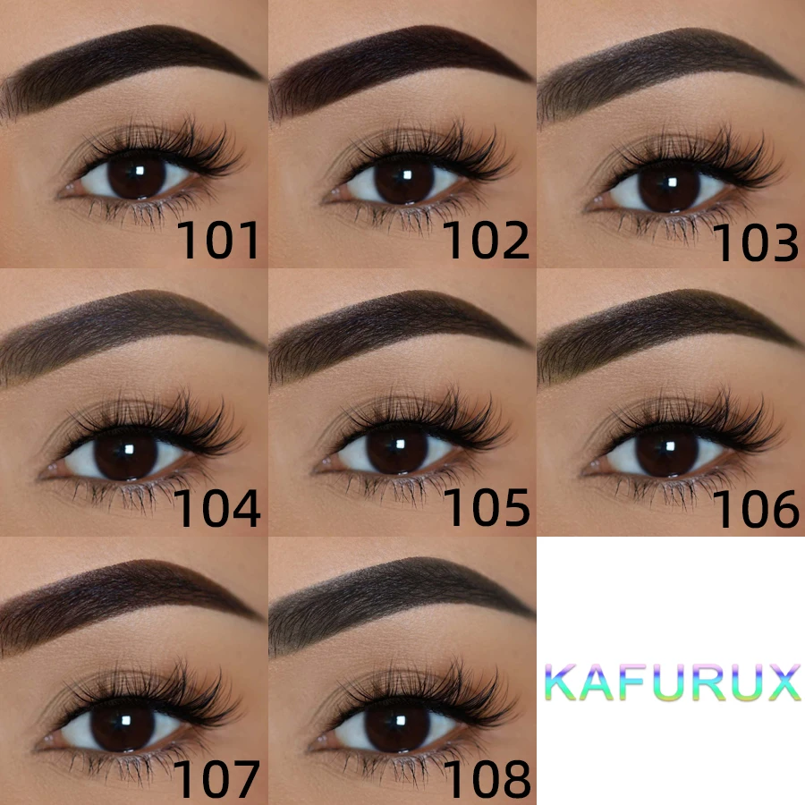 8 色 2 点眉ペンシル防水液体眉毛ペン持続赤茶色韓国メイク高着色化粧品ギフト