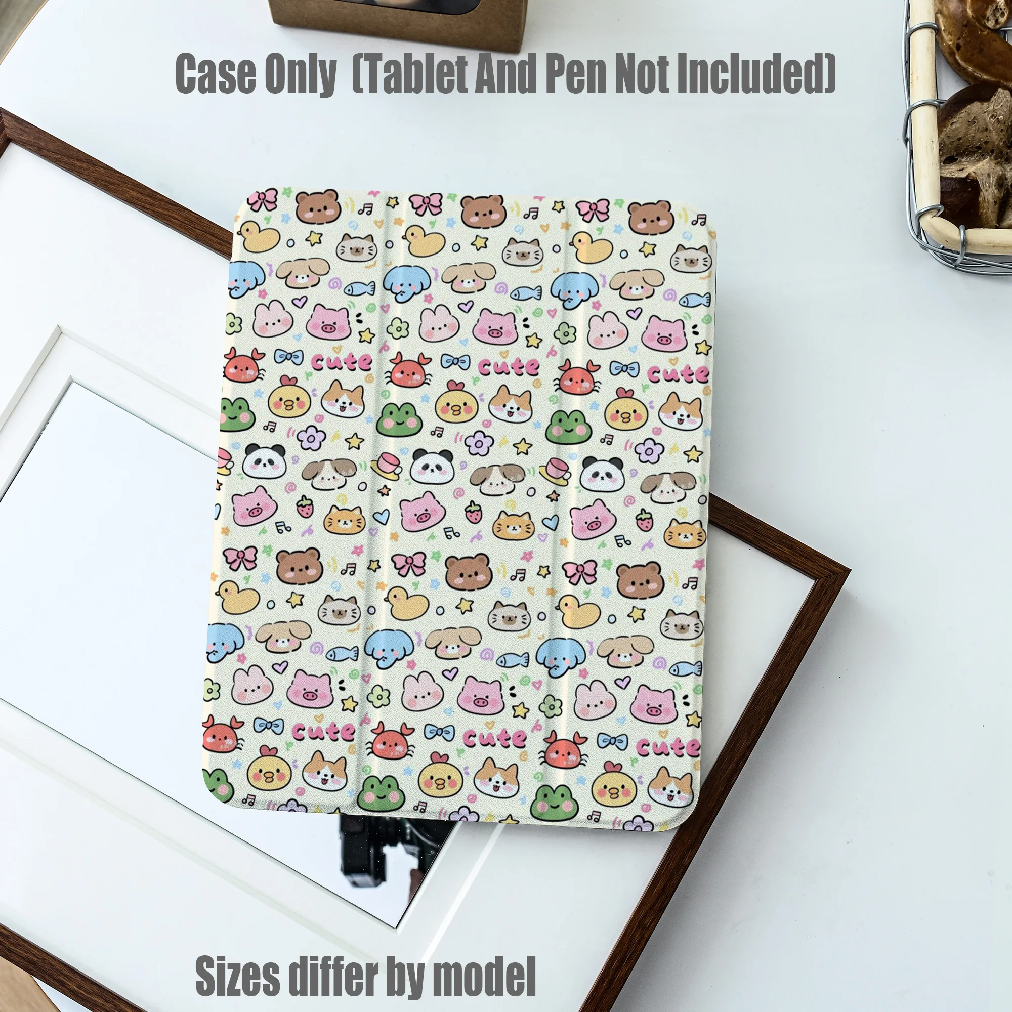 Premium TPU Tablet Case for Samsung and Apple All Models Slim Fit Protective Cover，Shockproof Lightweight Durable