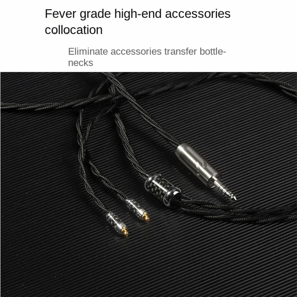 FiftyStrings B.hawk 2 Headphone Upgrade Balanced Cable Bandung Upocc Monocrystalline Copper 0.78mm Cx Coaxial Shielded