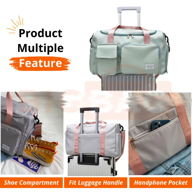 Large Mommy Bag Maternity Hospital HandBag Large Capacity Baby Diaper Bag Light Travelling Hand Luggage Unisex Sports Crossbody