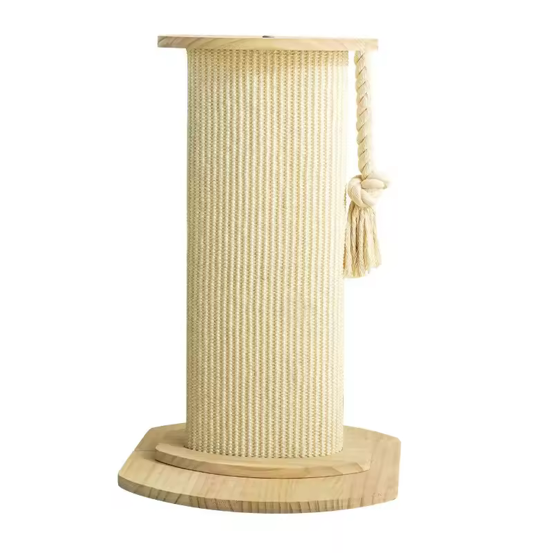 Pet Accessories Cat Tower Cat Climbing Cat Scratcher House Pet Toys Frame Scratching Post Wear-resistant Solid Wood Sisal Pad